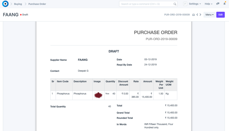 Sales & Purchase Image