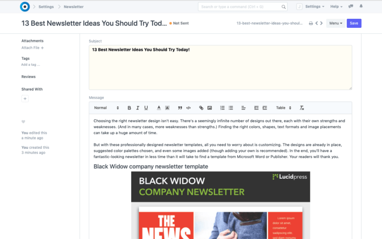 Intra-CRM Digital Marketing